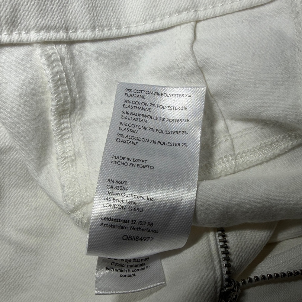 We The Free Snowy White Flare Jeans Size 31 - Picture 11 of 12